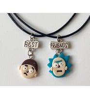 Rick Best Friends 2li BFF Arkadaşlık Kolye PYTKKT0038