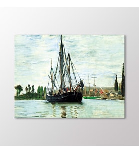 Arty Tablo Demir Atmış Chasse Maree Gemisi Tablo (Karışık)