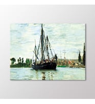 Arty Tablo Demir Atmış Chasse Maree Gemisi Tablo (Karışık)