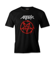 Anthrax - Logo Siyah Erkek Tshirt
