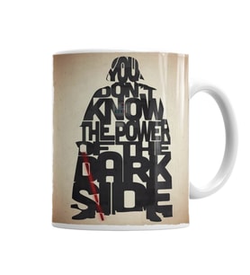 The Power Of The Dark Side Kupa Bardak Porselen