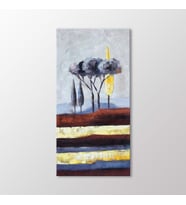 Arty Tablo Ağaçlar Tablo (Karışık)