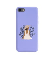 Lila Lansman Telefon Kılıfı Iphone 7