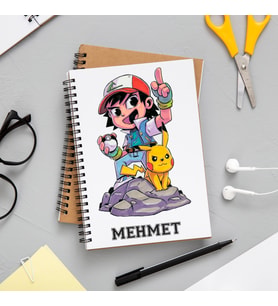 Pokemon Defteri Kişiye Özel