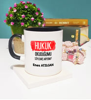 Hukuk Okuduğumu Söylemiş Miydim Hukukçu Kupa Bardak Siyah
