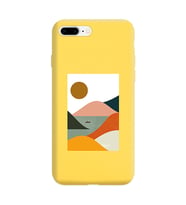 Sarı Lansman Telefon Kılıfı Iphone 7 Plus