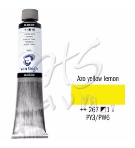 Van Gogh Yağlı Boya 200ml Seri:1 No:267 Azo Yellow Lemon