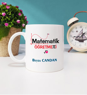 Matematik Öğretmeni Kupa Bardak