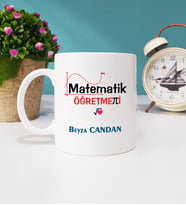 Matematik Öğretmeni Kupa Bardak