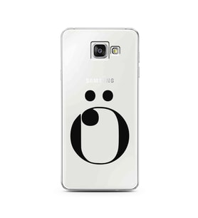 Samsung A3 (2016) Harf Tasarımlı Telefon Kılıfı Ö-Harfi 