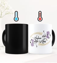 BK Gift Kişiye Özel Sevgili Temalı Sihirli Kupa Bardak - 94