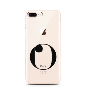 Iphone 8 Plus Harf Tasarımlı Telefon Kılıfı O-Harfi 