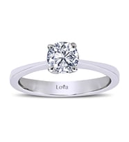 Lova E Renk 0,70 Karat Pırlanta Tektaş Yüzük - 1030065