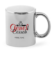 BK Gift Kişiye Özel Mesleki Genel Cerrah Krom Kupa Bardak  1