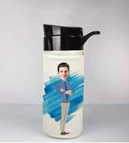 Kişiye Özel Karikatürize Matara 94291