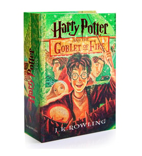 Kitap Görünümlü Kilitli Gizli Kasa Harry Potter Lisanslı Kumbara  (Karışık)