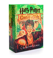 Kitap Görünümlü Kilitli Gizli Kasa Harry Potter Lisanslı Kumbara  (Karışık)