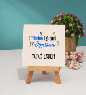 Beden Eğitimi Öğretmeni Hediye Dekoratif Taş Baskı 