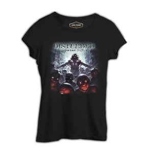 Disturbed - The Lost Children Siyah Kadın Tshirt