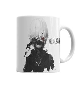 Tokyo Ghoul Kaneki Kupa Bardak Porselen
