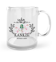 BK Gift Kişiye Özel Yılın En İyi Kankisi Cam Kupa Bardak