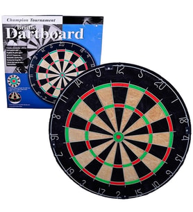 Avessa Dart-200 Domuz Kılı Dart Tahtası Profesyonel Dart Seti 6 Adet Ok Dart-200 (Karışık)