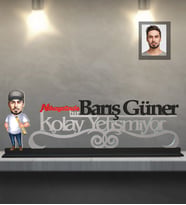 Kişiye Özel Mühendis Karikatürlü Kolay Yetişmiyor Ahşap Biblo Bay-2