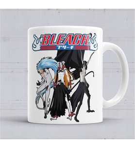 Bleach Ichigo Ulquiorra Grimmjow Anime Kupa Bardak Porselen