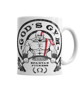Spartan Fitness  Kupa Bardak Porselen