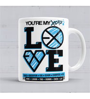 Exo Xoxo Love Kupa Bardak Porselen