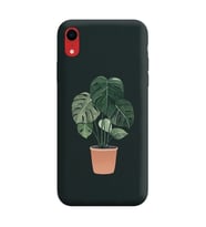 Siyah Lansman Telefon Kılıfı Iphone XR