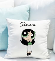 Powerpuff Girls Buttercup Yastığı Kişiye Özel