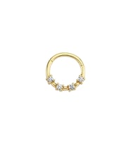 Altın Halka Taşlı Tragus Piercing