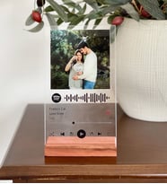 Özelleştirelebilir Fotoğraflı Spotify Plak
