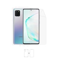SAMSUNG GALAXY NOTE 10 LİTE  Full Body Koruyucu Poliüretan Film Wrapsol