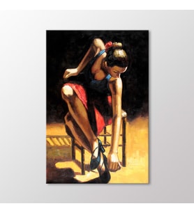 Arty Tablo Dansçı Tablo (Karışık)