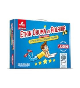 Adeda Etkin Okuma ve Anlama / Okumayı Güçlendirme Seti 1. Kademe 6-7 Yaş - Osman Abalı