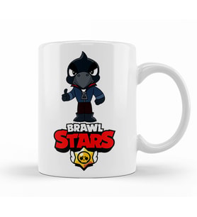 Brawl  Stars Crow   Kupa Bardak Porselen