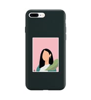 Siyah Lansman Telefon Kılıfı Iphone 8 Plus