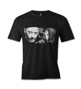 Leon - Professional Siyah Erkek Tshirt