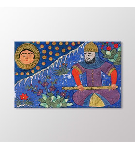 Arty Tablo Merih (Mars) Tablo (Karışık)