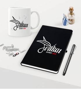 BK Gift Kişiye Özel Avukat Temalı Siyah Defter Kalem Kupa Seti - 9 (Model 1)