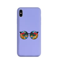 Mor Lansman Kılıf iPhone XS