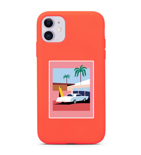 Turuncu Lansman Telefon Kılıfı Iphone 11