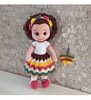Amigurumi Organik El Örgüsü Bebek