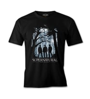 Supernatural - Join the Hunt II Siyah Erkek Tshirt