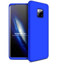 Huawei Mate 20 Pro Kılıf Zore Ays Full Koruma Kılıf (Mavi)