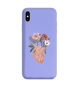 Lila Lansman Telefon Kılıfı Iphone XS