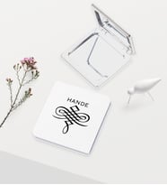 BK Gift Kişiye Özel İsimli Deri Ayna - 16