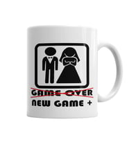 New Game Kupa Bardak Porselen